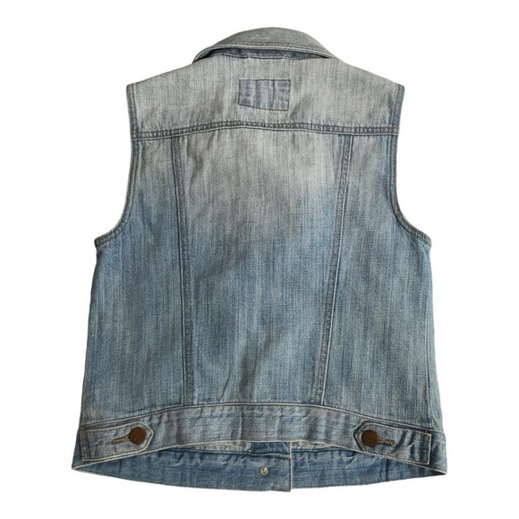 LOFT Denim vest vintage blue size XS - Picture 8 of 16